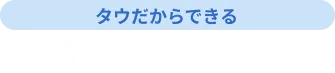 タウが高価買取できる理由